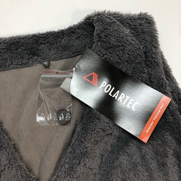NWT Polartec Women’s Vest jacket gray color size L - Picture 4 of 7